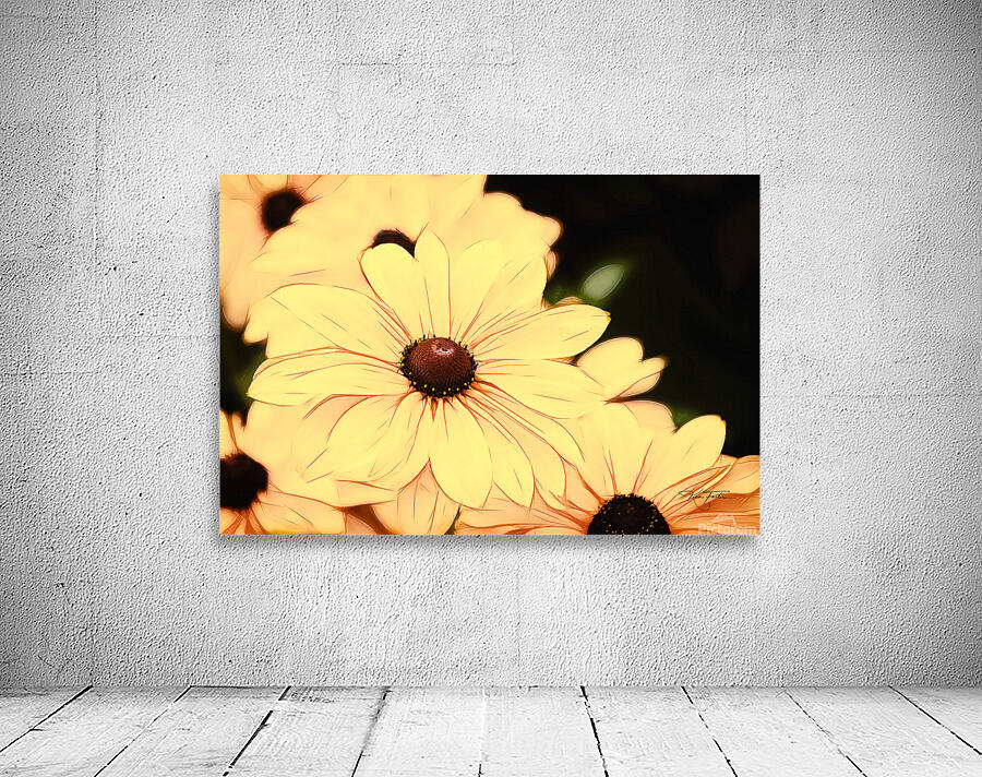 Yellow with Brown Wall Preview