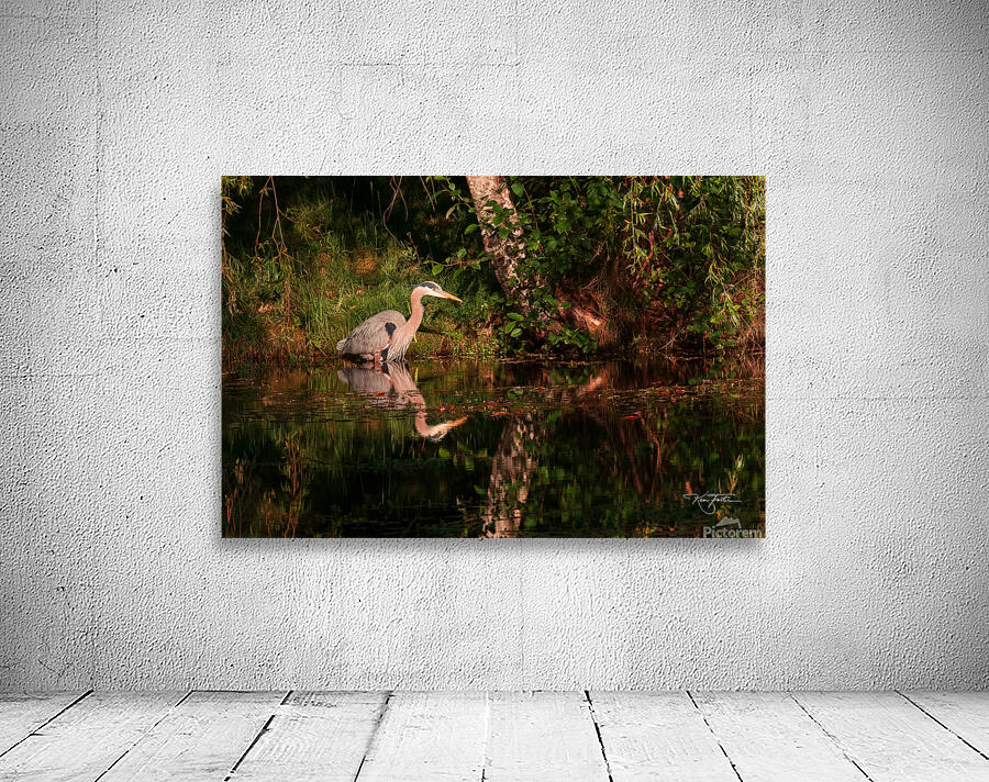 Backyard Heron Wall Preview