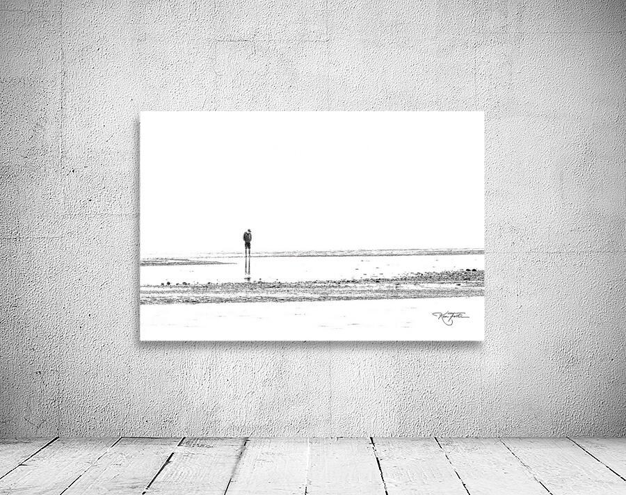 Beach By Myself Wall Preview
