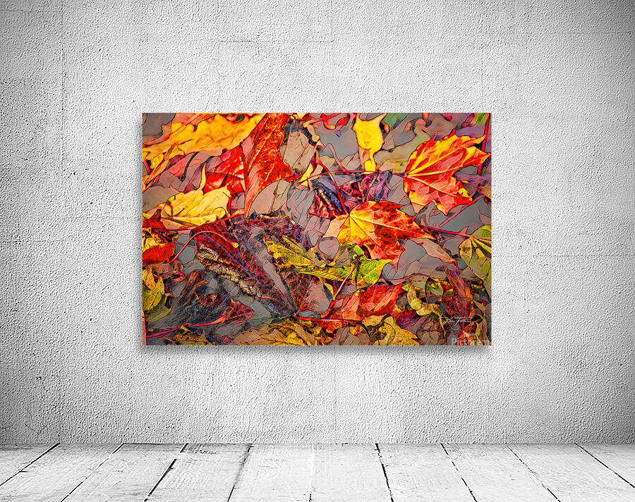 Leaf Pile Two Wall Preview