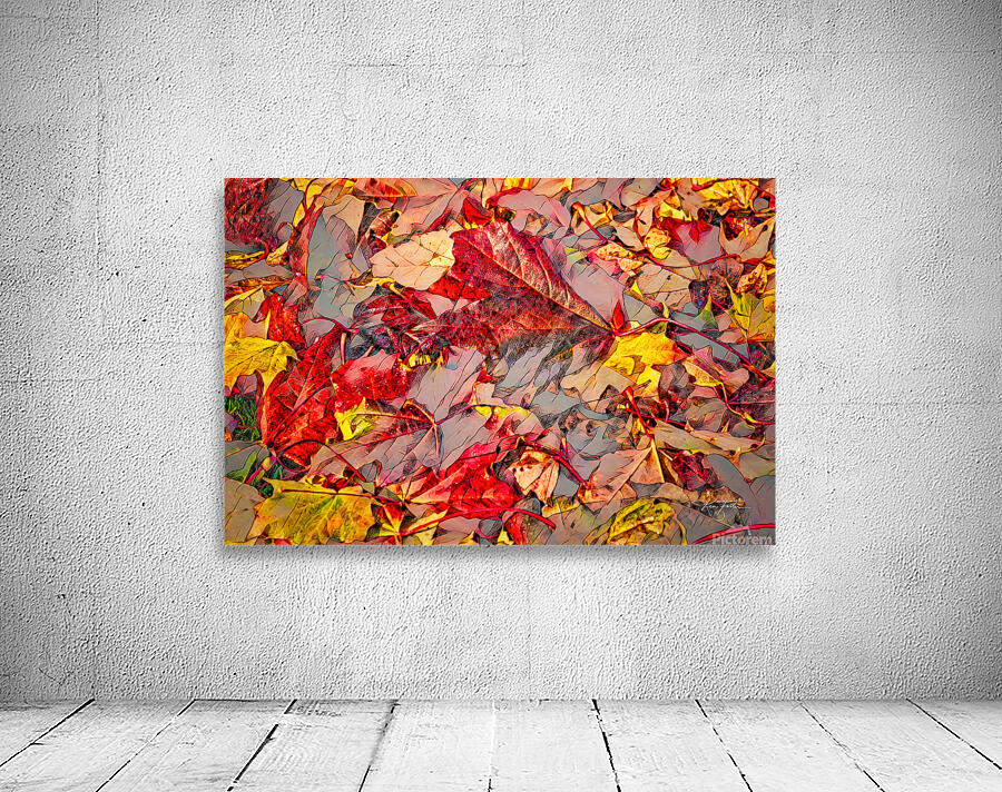 Leaf Pile One Wall Preview