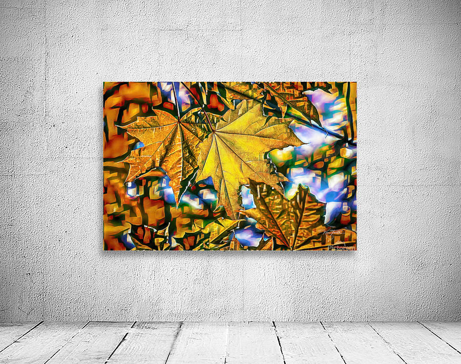Two Leaves Down Wall Preview