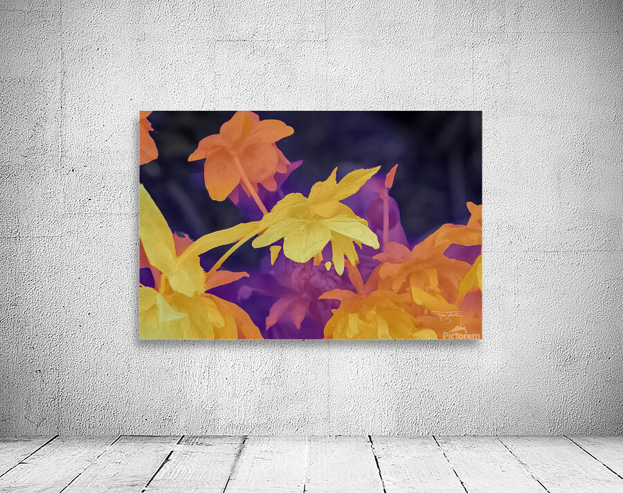 Floral Depth Wall Preview
