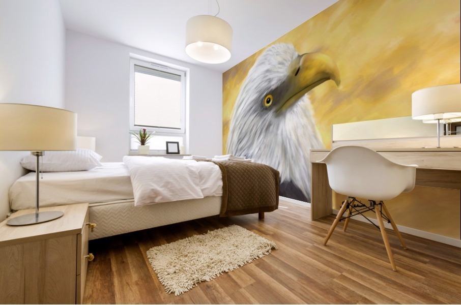 Proud Eagle Mural print