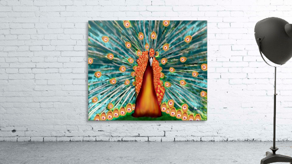 Peacock Wall Preview