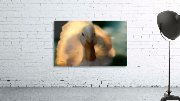 Fuzzy Duck Wall Preview