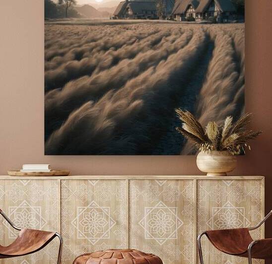 A stunning realistic image of a vast field full o by Abdelwahab Khalil