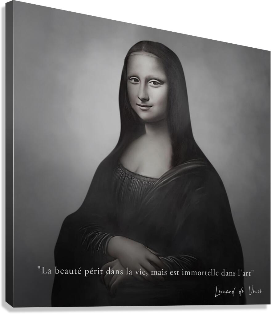 Mona Lisa II Canvas Print