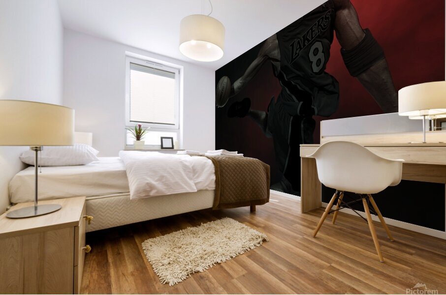 Kobe Bryant Mural print