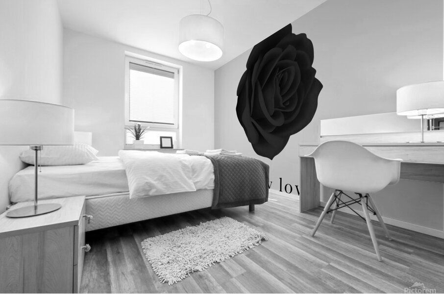 Die by love  Mural print