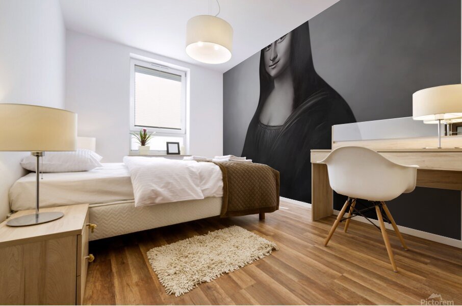 Mona Lisa II Mural print