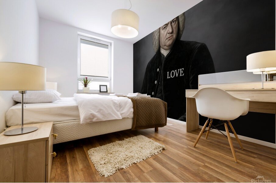 Bach Mural print
