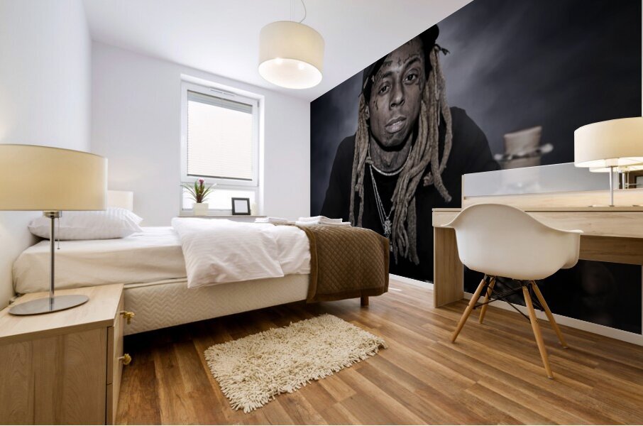 Lil wayne Mural print