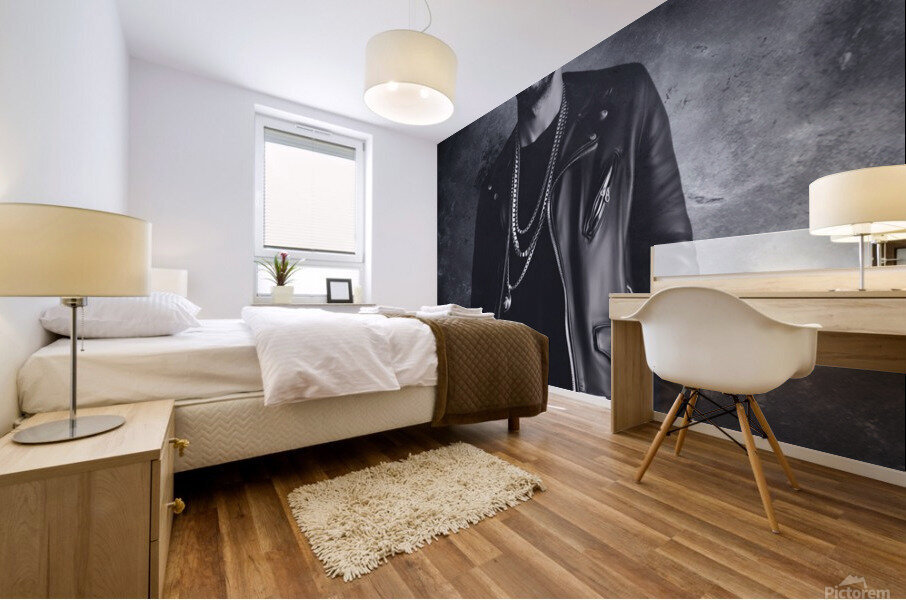 Ryan Leslie Mural print