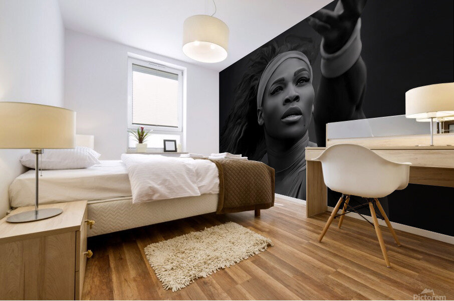 Serena Williams Mural print