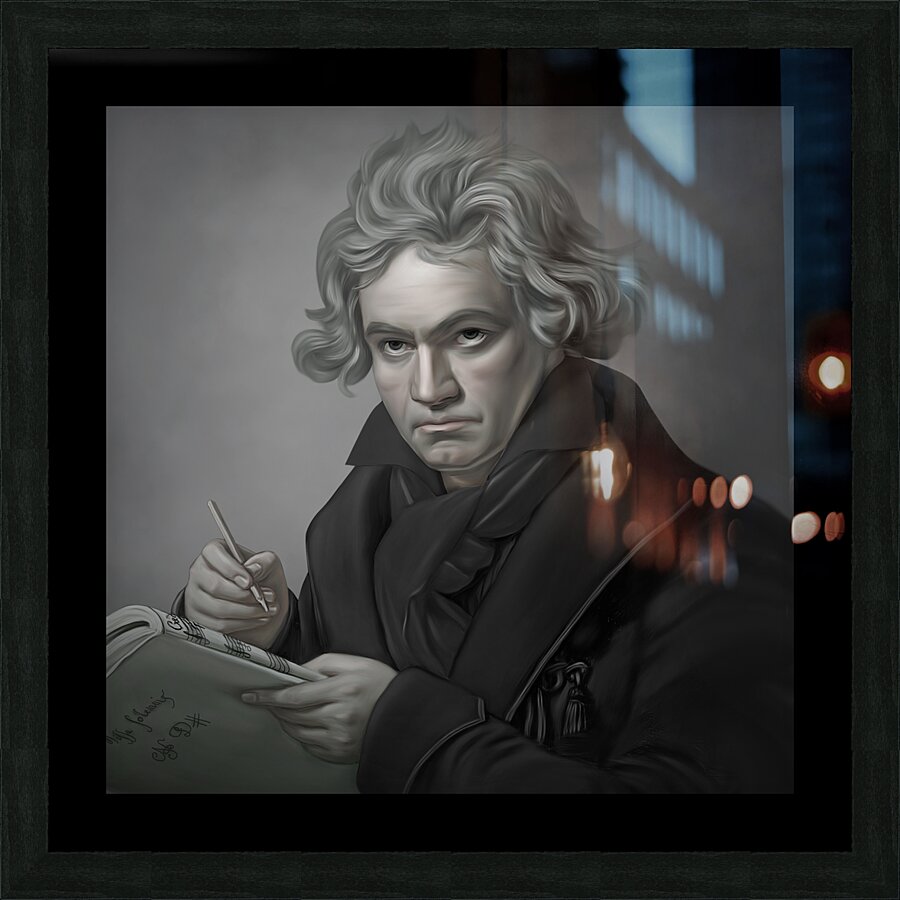 Beethoven  Picture Frame print