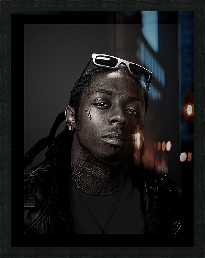 Lil Wayne II Picture Frame print