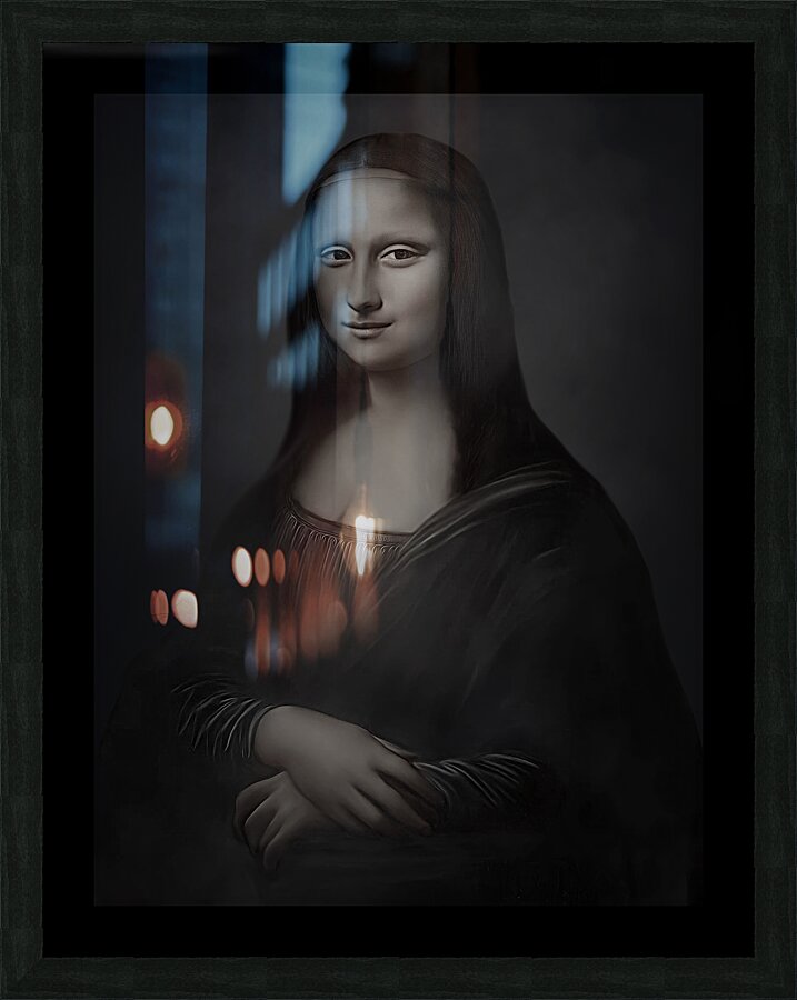 Mona Lisa  Picture Frame print
