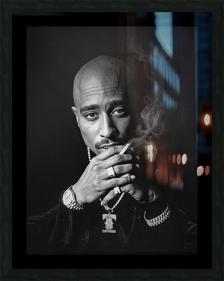 Tupac Shakur  Picture Frame print