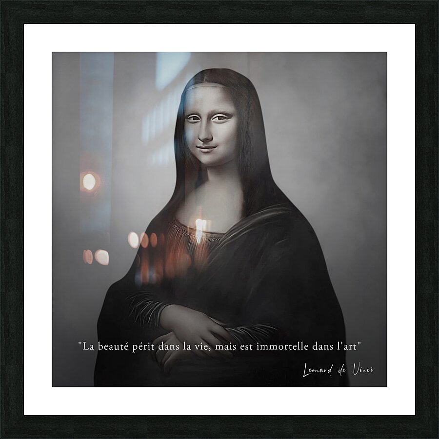 Mona Lisa II Picture Frame print