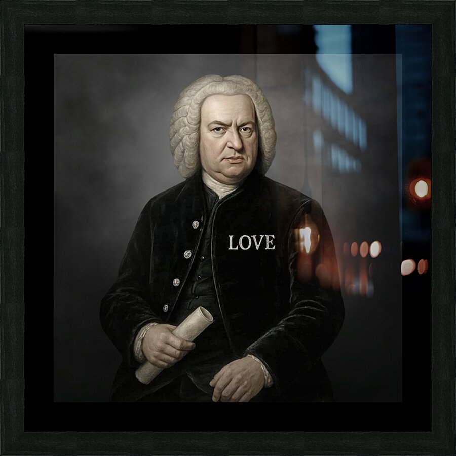 Bach Picture Frame print