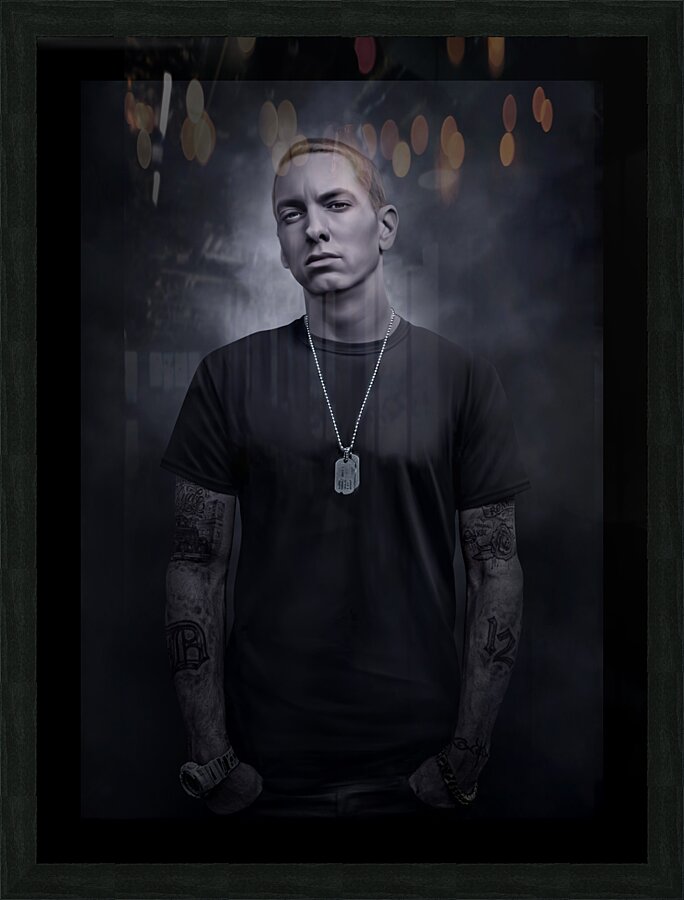 Eminem Impression et Cadre photo