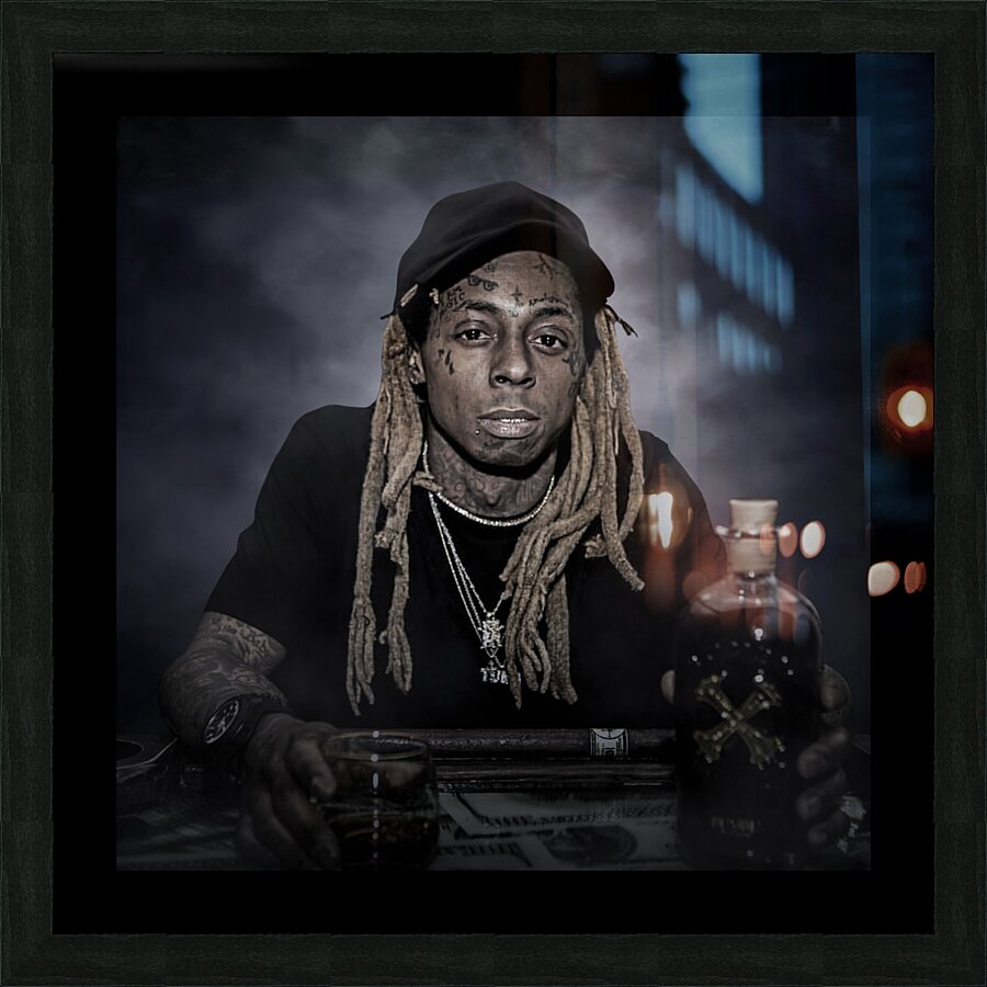 Lil wayne Picture Frame print