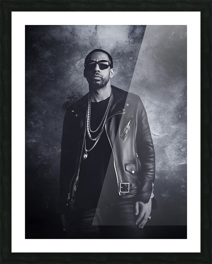 Ryan Leslie Picture Frame print