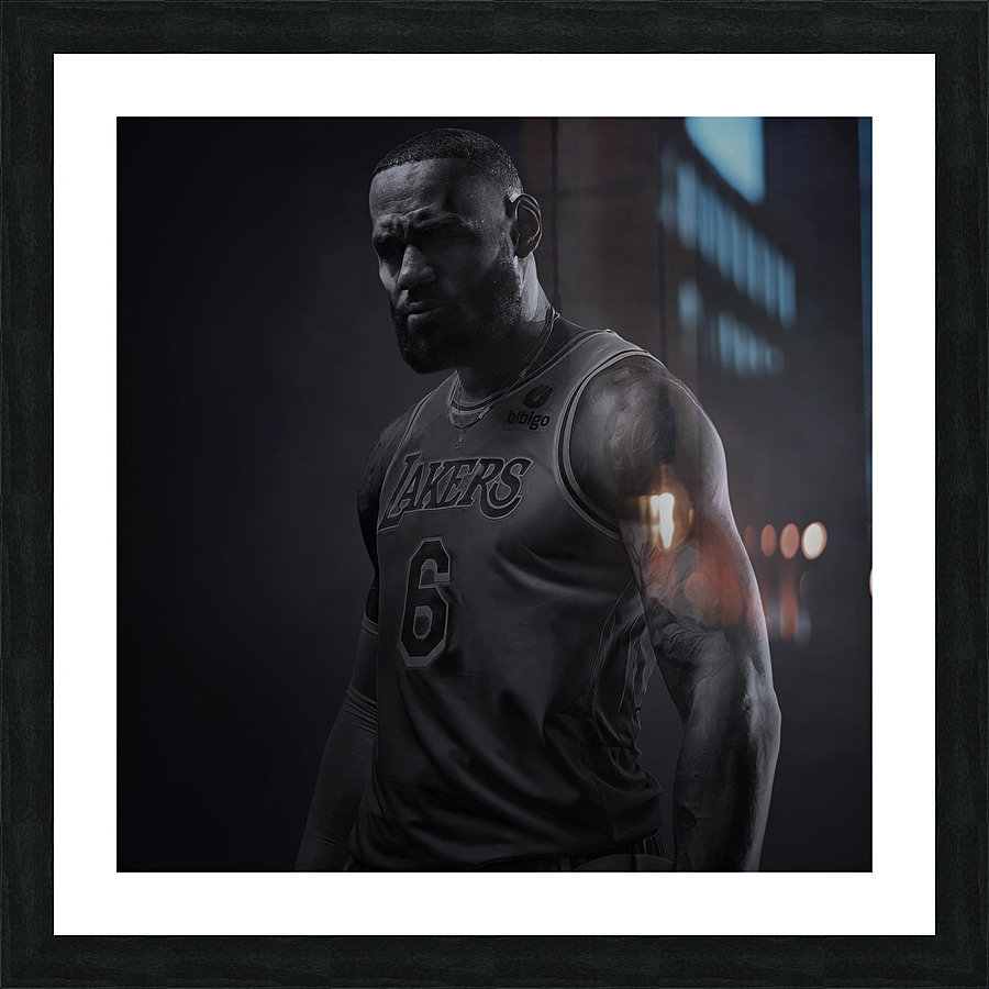 LeBron James  Picture Frame print