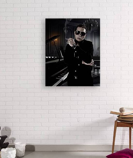 Scott Storch wearing Beethoven watch  by lagaleriedelamour