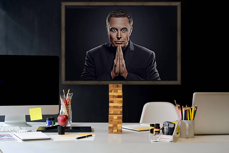 Elon Musk by lagaleriedelamour