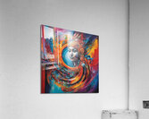 Step into the future with this trendsetting masterpiece of 2024 Acrylic Print