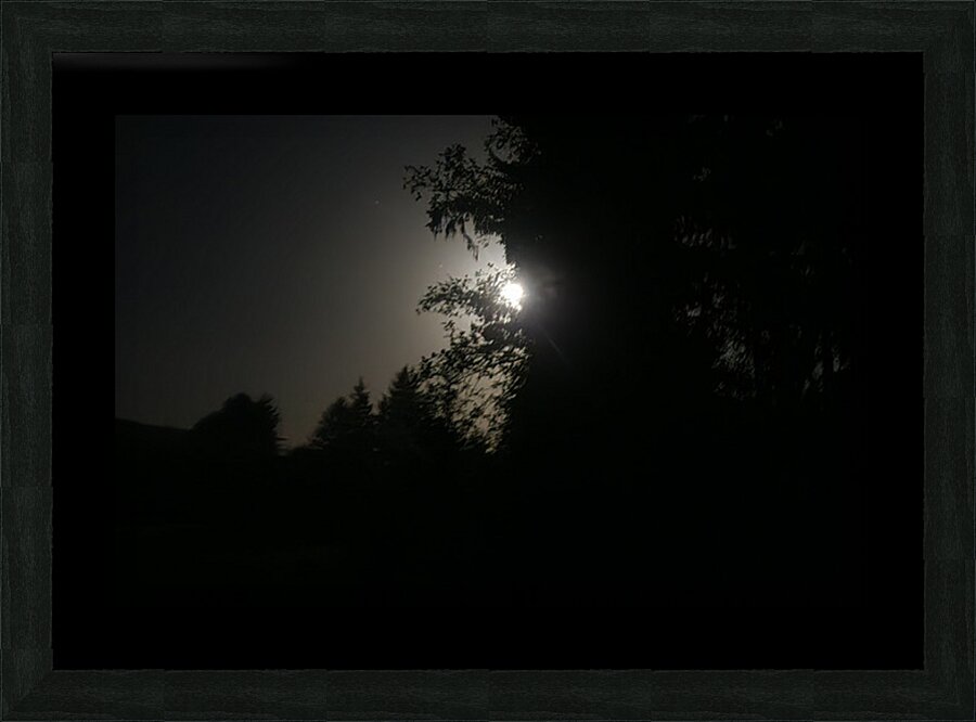 Moon Breath Picture Frame print