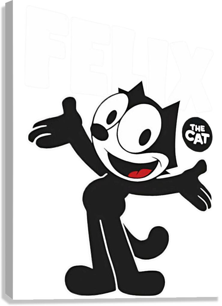 Felix the cat 9 Canvas Print