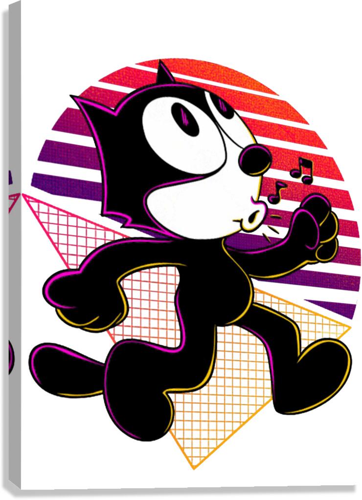 Felix the cat 37 Canvas Print