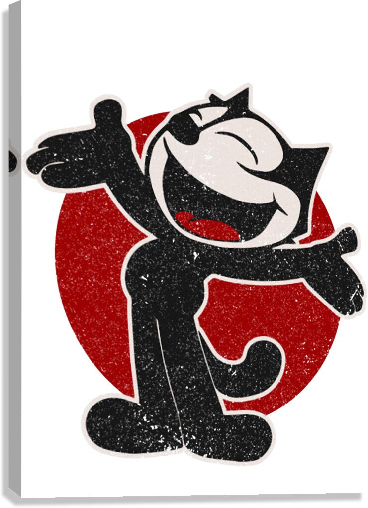 Felix the cat 45 Canvas Print