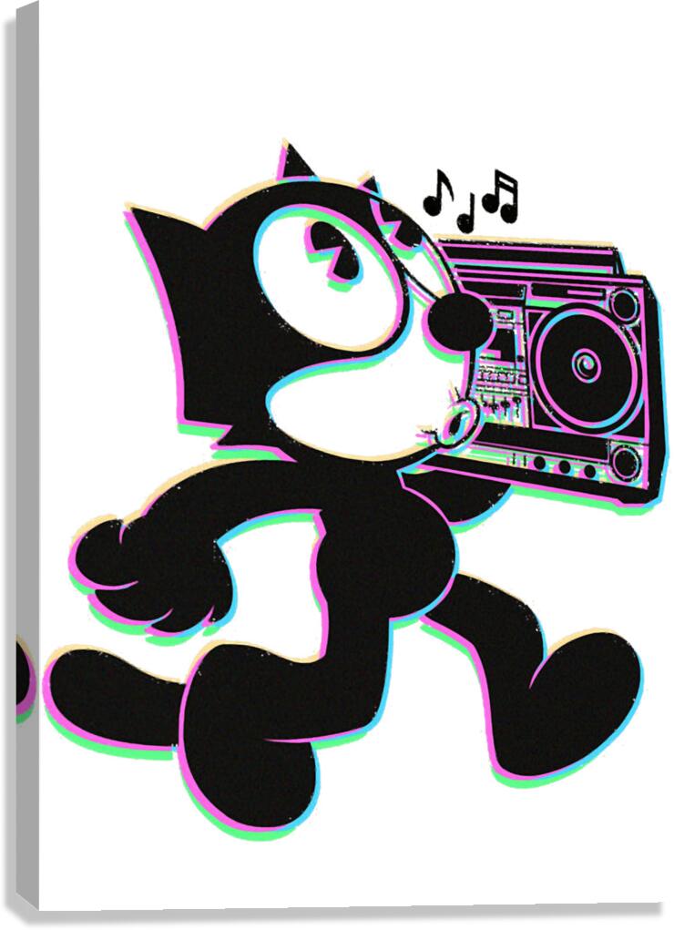 Felix the cat 2 Canvas Print