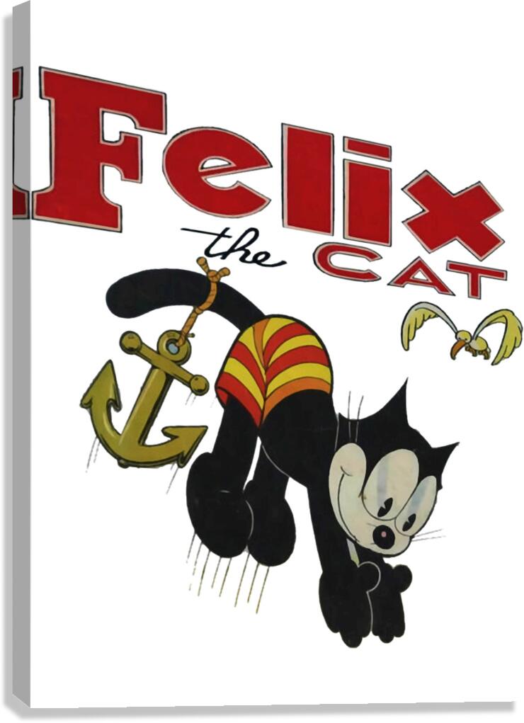 Felix the cat 8 Canvas Print