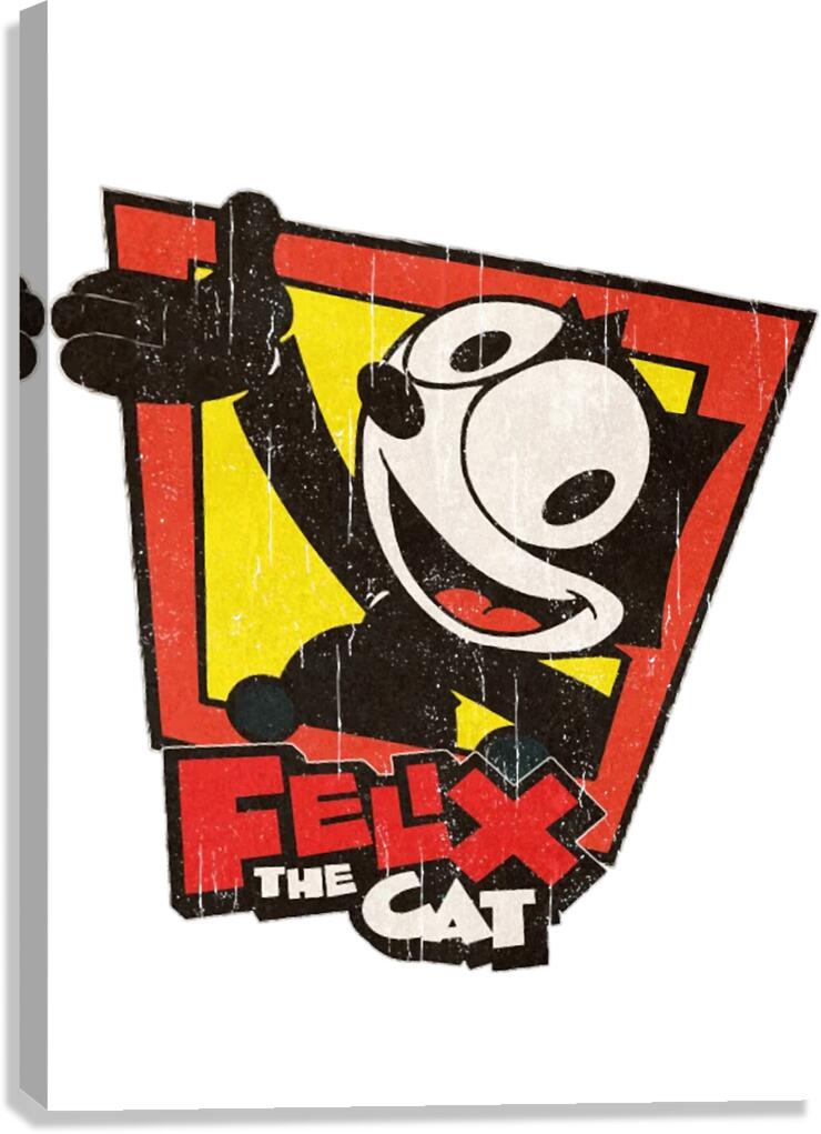 Felix the cat 24 Canvas Print