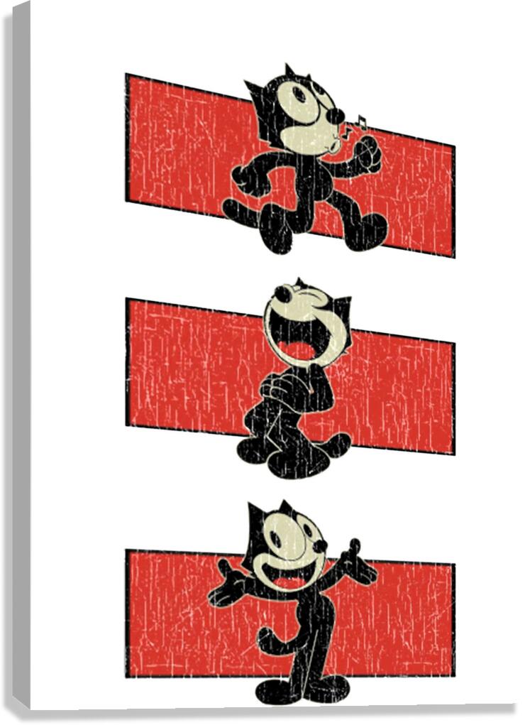 Felix the cat 28 Canvas Print