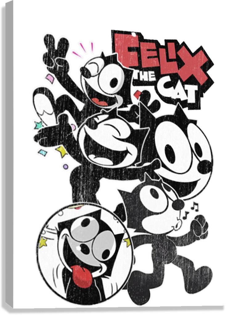 Felix the cat 30 Canvas Print