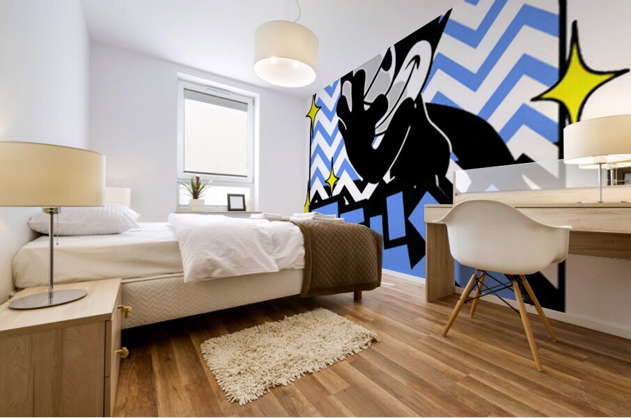 Felix the cat 7 Mural print