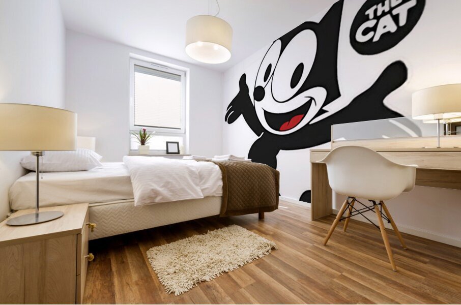 Felix the cat 9 Mural print