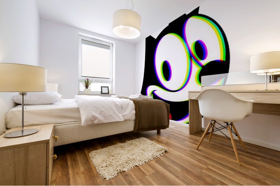 Felix the cat 28 Mural print
