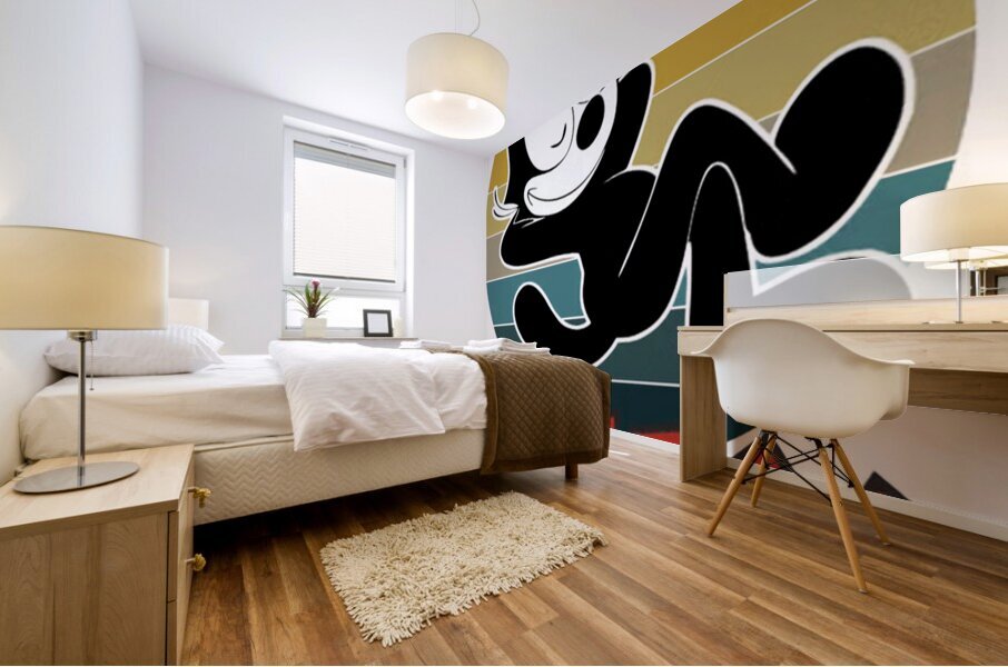 Felix the cat 38 Mural print