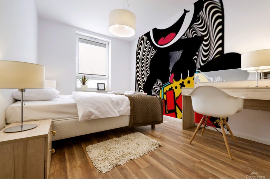 Felix the cat 39 Mural print
