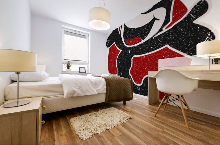 Felix the cat 45 Mural print