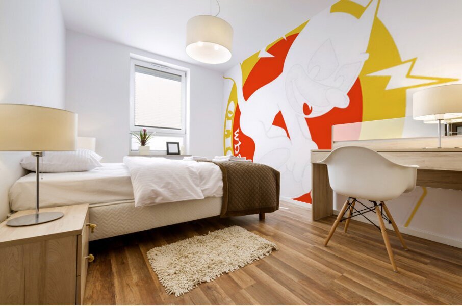 Felix the cat 3 Mural print