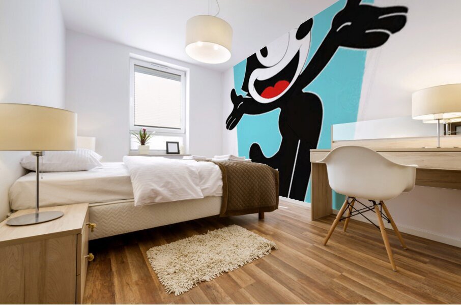 Felix the cat 4 Mural print