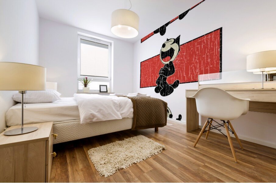 Felix the cat 28 Mural print